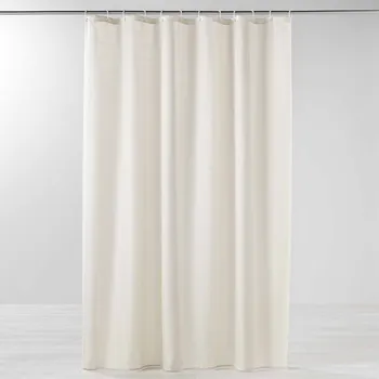 Sprchový závěs Douceur d'intérieur Polyesterový sprchový závěs YALINE, 180 x 200 cm, béžová