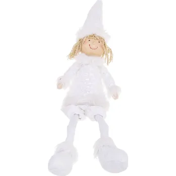 Vánoční dekorace Fééric Lights and Christmas Vánoční dekorace, výška 55 cm, bílá