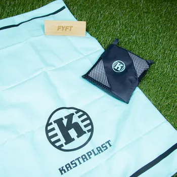 Disc golf Ručník na discgolf z mikrovlákna od Kastaplast Barva: Tyrkysová