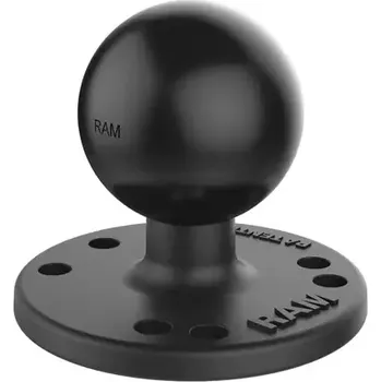 Monitor RAM Mounts RAM-202U kruhový adaptér s AMPS vzorem děr s kulovým čepem 1.5" (RAM-202U)