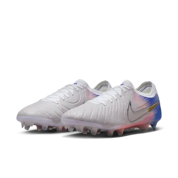 Fotbal Nike United Tiempo Legend 10 Elite FG šedá/modrá/růžová EUR 42 1/2