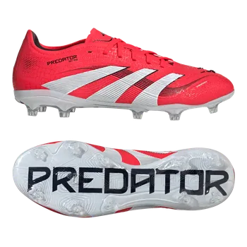 Kopačky Adidas Predator Pro FG červená/bílá/černá EUR 43 1/3
