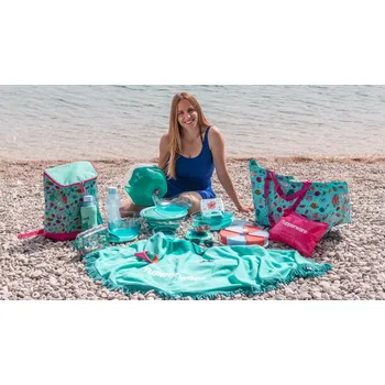 Osuška Plážová deka, osuška kulatá