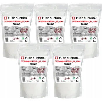Chemická látka Pure Chemical Borax 5000 g, čistota 99,99 %