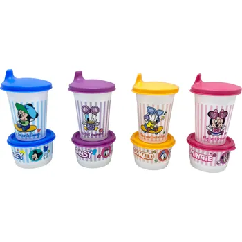 Tupperware Sada Disney kelímek + cibulka (více variant) Barva: Růžová