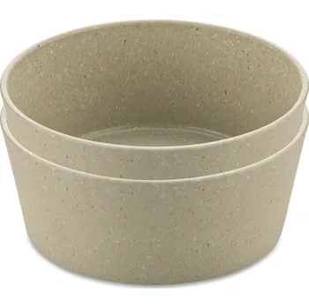 Koziol Miska CONNECT, 890 ml, 2 kusy, KOZIOL, béžová