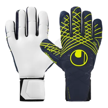 Fotbal Uhlsport Prediction Absolutgrip HN tmavě modrá/žlutá/bílá UK 10,5