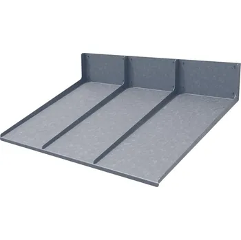 Stříška nad vchodové dveře Kovová stříška nad dveře RainBlock 148 x 95 cm ✔ Bez montážní sady hmoždinek Fischer ✔ Kovářský antracit + pozink