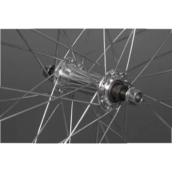 Zapletené kolo přední kolo Remerx RMX 540mm, pevný náboj - Stříbrná, 540mm