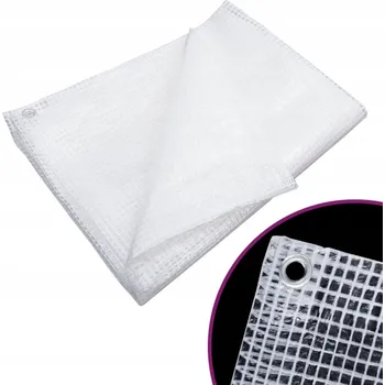 Krycí plachta Plachta Leno, 140 g/m2, 4x6 m, bílá