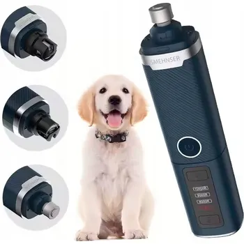 Kosmetika pro psa Akumulátorový pilník na drápky pro psy a kočky - tichý, profesionální, přenosný