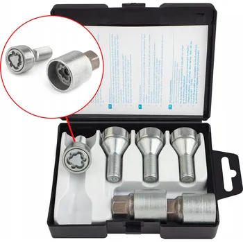 Plechové kolo FARAD Pojistné šrouby kol M14x1,5x28mm BMW RENAULT