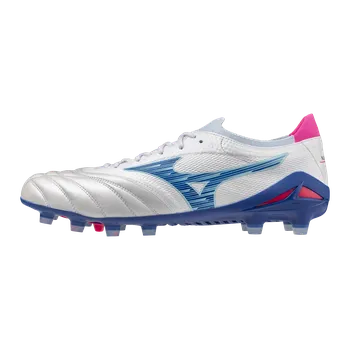 Kopačky Mizuno Morelia Neo IV Beta Elite FG bílá/modrá EUR 47