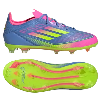 Kopačky Adidas F50 Elite FG modrá/žlutá/růžová EUR 35 1/2