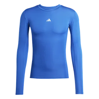 Adidas Teamsport TECHFIT dlouhý rukáv modrá UK XS