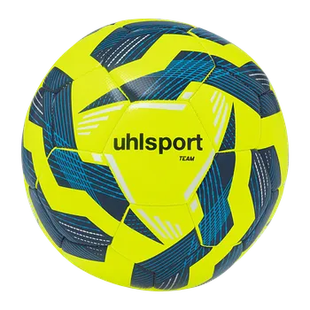 Fotbalový míč Uhlsport Team žlutá/modrá UK 4