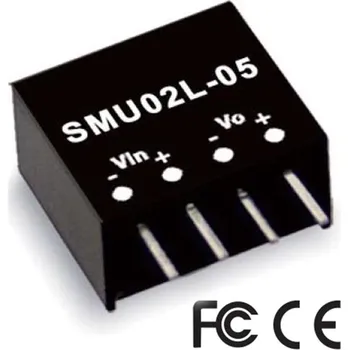 Mean Well SMU02M-05 Měnič DC/DC modulový 2W 5V