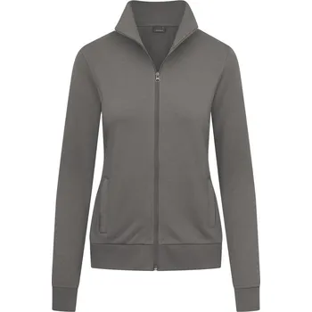 Dámská mikina Promodoro Dámská mikina na zip se stojáčkem 5295 Barva: Šedá ocelová, Velikost: M