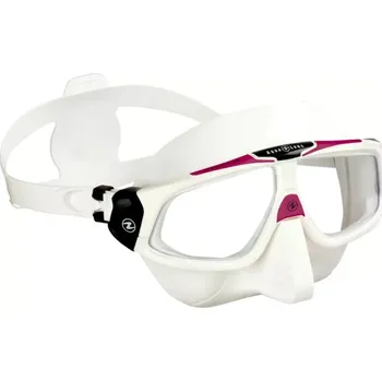 Potápěčské vybavení Aqualung Potápěčská maska na freediving SPHERA X bíla/malinová WHRB