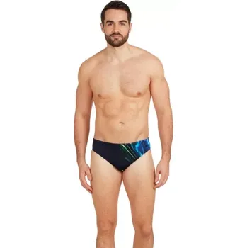 Pánské plavky Zoggs Pánske slipové plavky - Ocean Swirl Racer Men 8