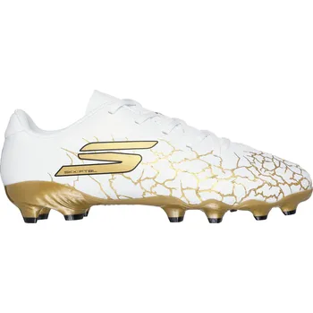 Kopačky SKECHERS SKX_1.5 Youth FG bílá/černá/zlatá EUR 36