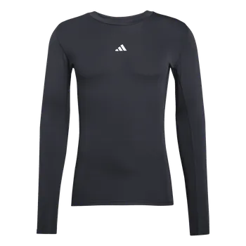 Pánské tričko Adidas Teamsport TECHFIT dlouhý rukáv černá UK M