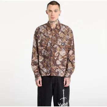 Pánská košile Košile OBEY Fence Camo Shirt Fence Camo Multi M