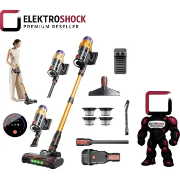 Vysavač Piston Shock F16 LED HEPA 550W + Voucher na prodlouženou záruku 36 měsíců a garanci výměny zboží v případě poruchy