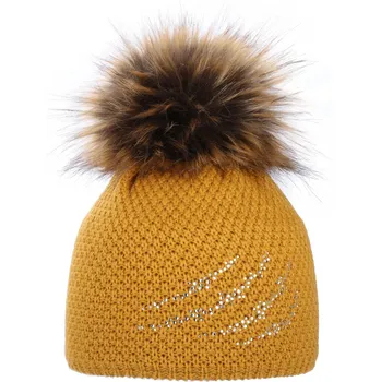 Čepice Capu 691D W - žlutá UNI čepice