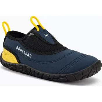 Neoprenové boty Aqualung Plážové boty BEACHWALKER XP - modrá/žlutá 40-41