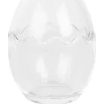 Skleněná dóza s víkem vajíčko - Ø 8*12 cm 213217386
