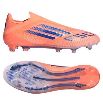 Kopačky Adidas F50 Elite Laceless FG oranžová/modrá EUR 41 1/3