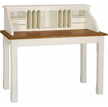 Komoda Pracovní stůl Sweet Home BIR11 Barevné provedení: Bílá - světle hnědá medová lak