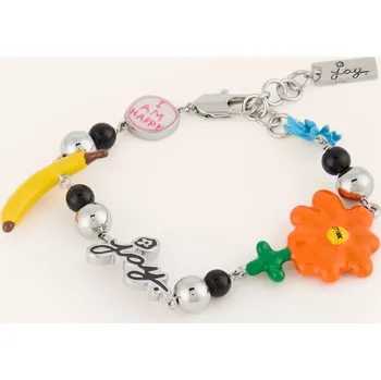 Šperk Marc Jacobs Dámský Náramek Joy Flower, stříbrná / oranžová /...