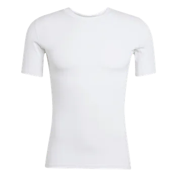 Pánské tričko Adidas Teamsport TECHFIT krátký rukáv bílá UK S