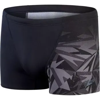 Pánské plavky Speedo Pánské plavky - Alover V Aquashort - černá/šedá 5