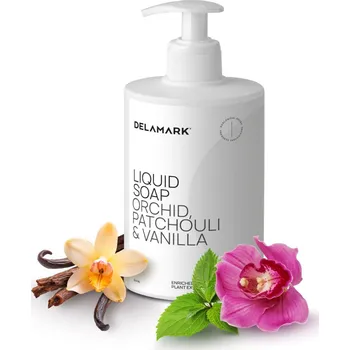 Mýdlo Tekuté mýdlo na ruce a tělo, Orchidej, Pačuli a Vanilka - 500 ml