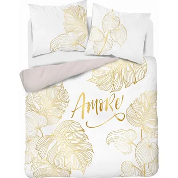 Povlečení Kompletní prémiové Povlečení ze 100% Bavlna, Přikrývka 200x220 + 2 povlaky na polštáře