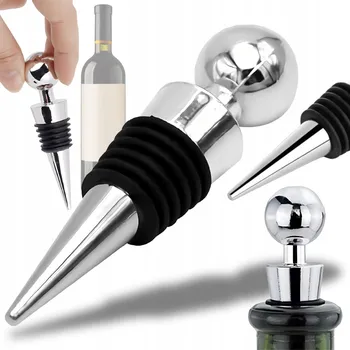 KOREK NA VÍNO ŠAMPAŇSKÉ LÁHEV ZÁTKA Zátky LAHVÍ kovové PREMIUM