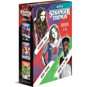 Anglický jazyk Stranger Things Boxed Set, Books 1-3: Runaway Max, Rebel Robin, and Lucas on the Line (EMBER)(Kniha)