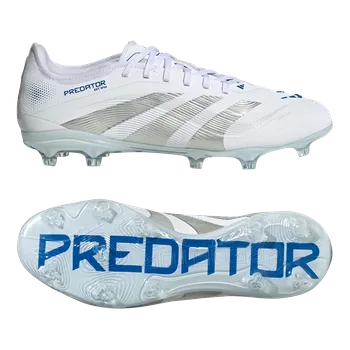 Kopačky Adidas Predator Pro FG bílá/stříbrná EUR 40 2/3