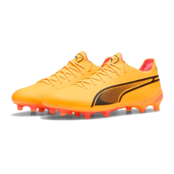 Kopačky Puma KING Ultimate FG/AG oranžová/černá EUR 44 1/2