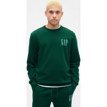 Pánská mikina GAP Mikina s logem - Pánské GAP bílá | zelená 3471326