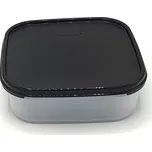 Kompaktus 1,1l, hranaté nádoby do spíže, spižírna, skladování zásob, sypké potraviny Barva: Černá