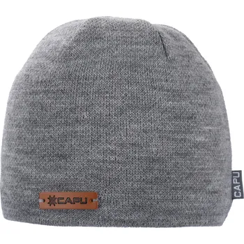 Čepice Capu 1691D M - šedá UNI čepice