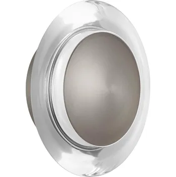 Nástěnné svítidlo Stříbrné kovové nástěnné LED světlo Nova Luce Airida