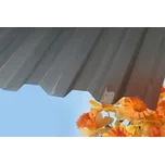 LANIT PLAST Polykarbonátová trapézová deska MARLON CSE FR 76/16 s jemnou krupičkou 1,06 x 5 m bronz