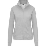 Promodoro Dámská mikina na zip se stojáčkem 5295 Barva: Šedý melír, Velikost: S