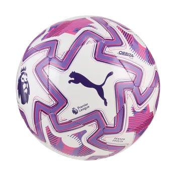Fotbalový míč Puma Orbita Play PL Brilliance bílá/fialová UK 3