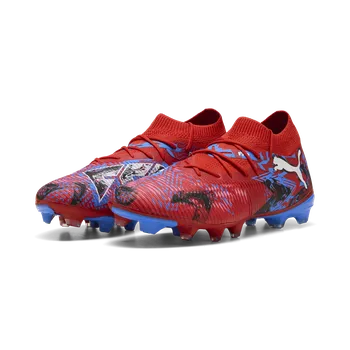Kopačky Puma FUTURE 8 Match Playmakers FG/AG červená/modrá EUR 40 1/2